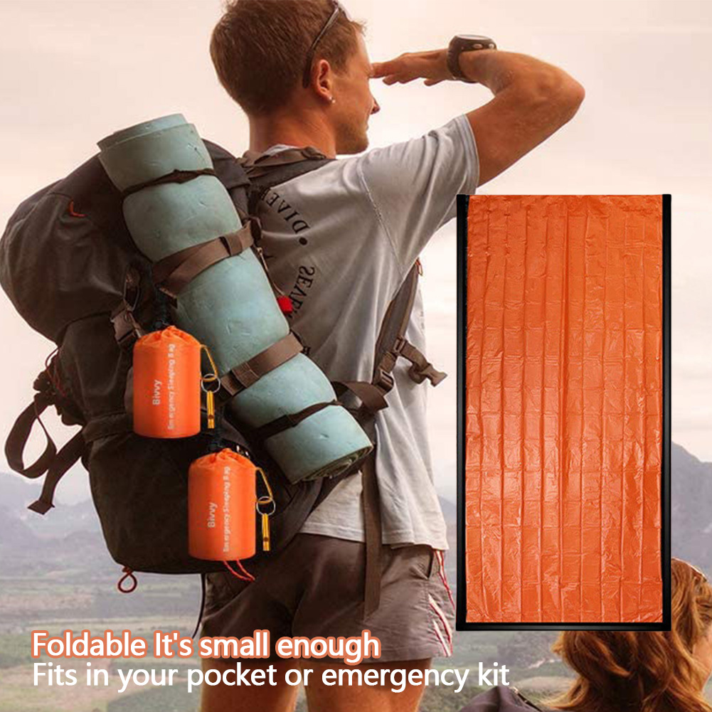 Bivy Bag Emergency - Manta de Emergencia Impermeable, Saco de