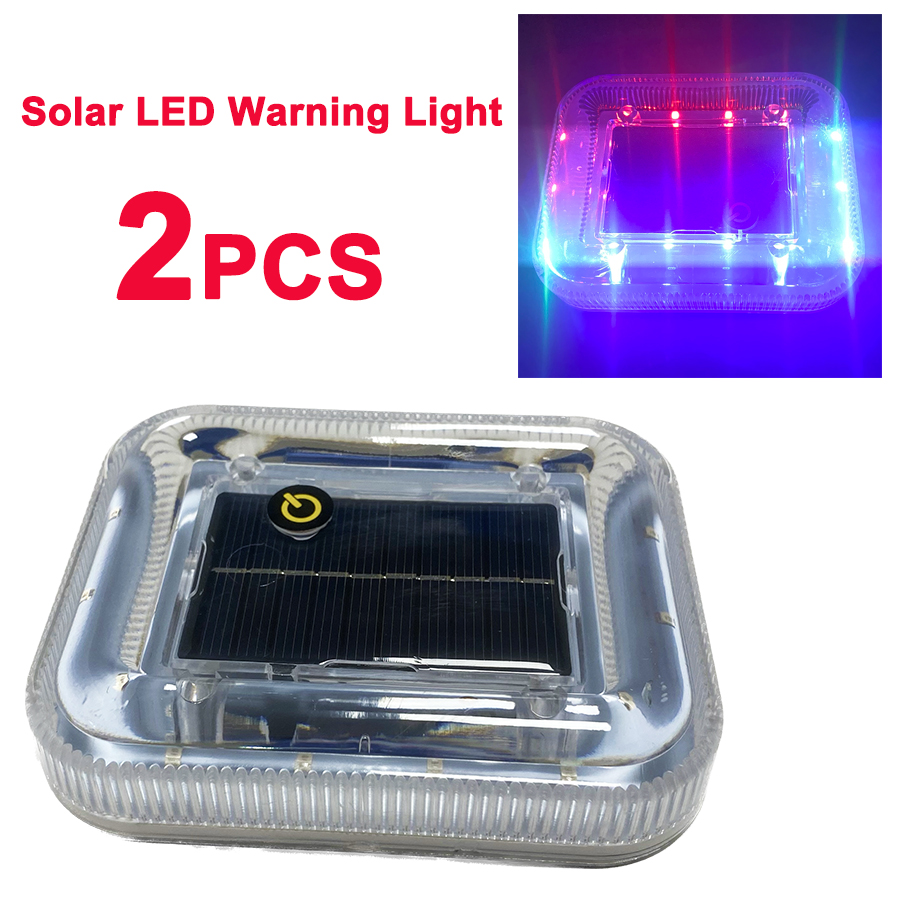Sos Light Strobe - Luces de advertencia LED solares para