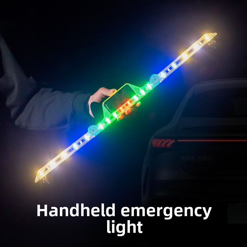 Sos Light Strobe - Lámpara intermitente estroboscópica Solar para visera