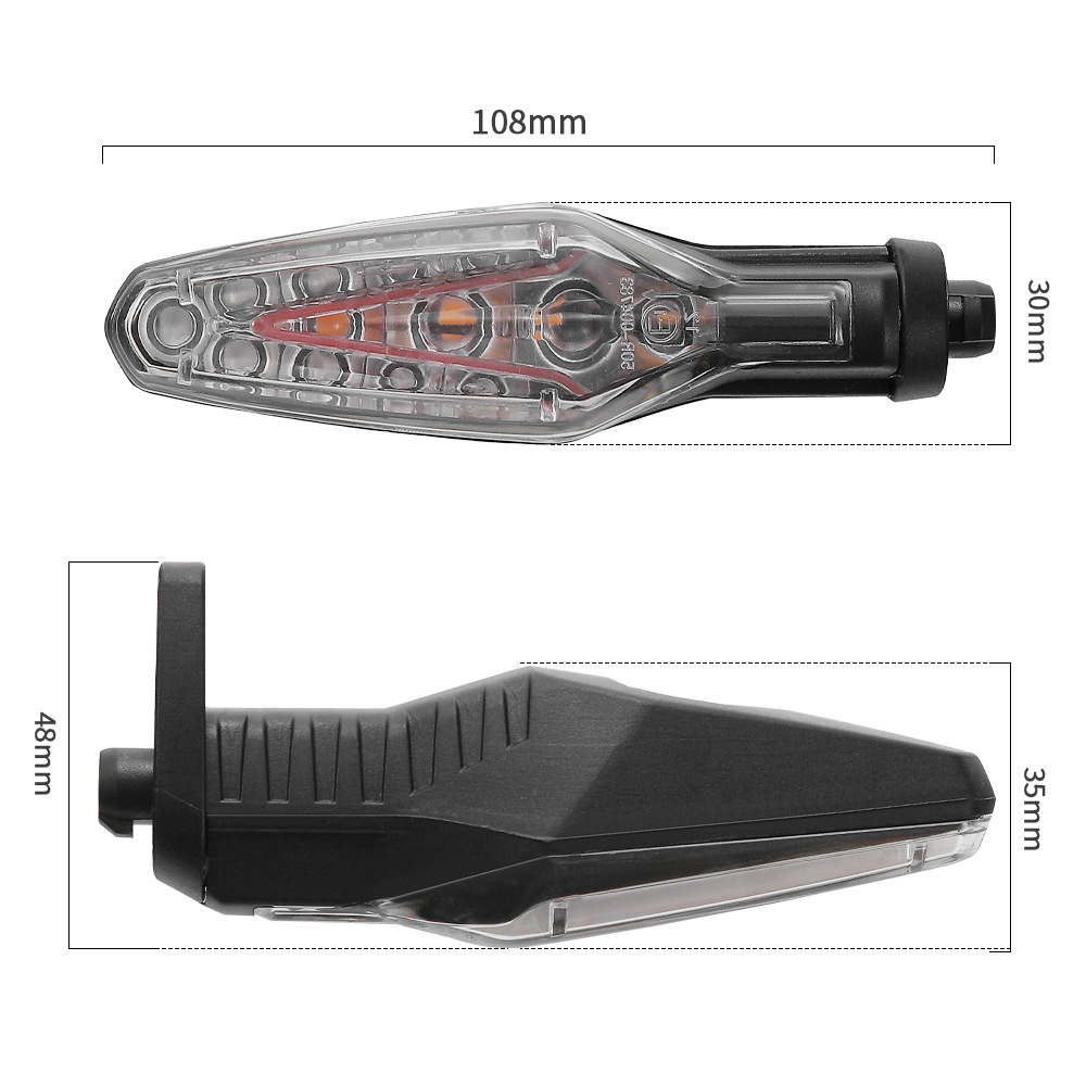 Luz trasera de freno LED, lámp - Sos Light Strobe reseña y precio