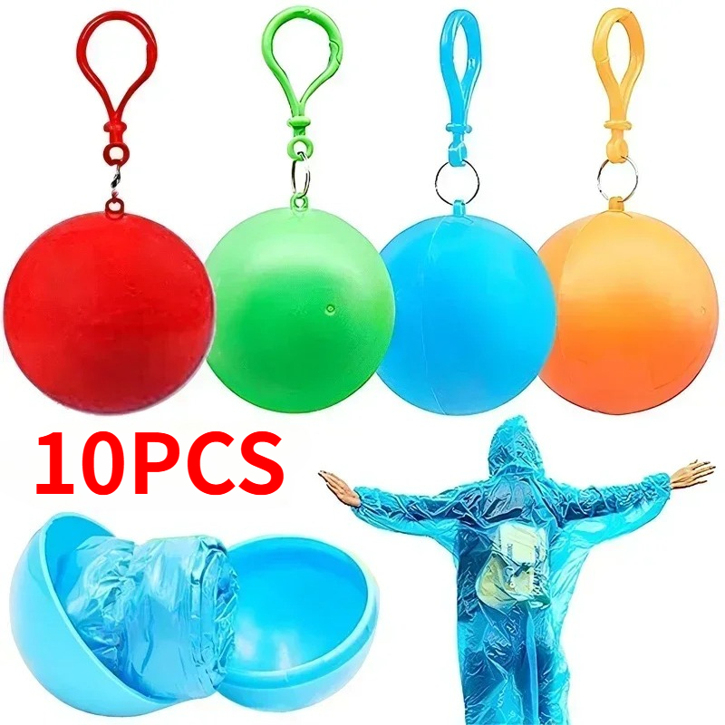 10 unidades de ponchos de lluv - Emergency Poncho Rain reseña y precio