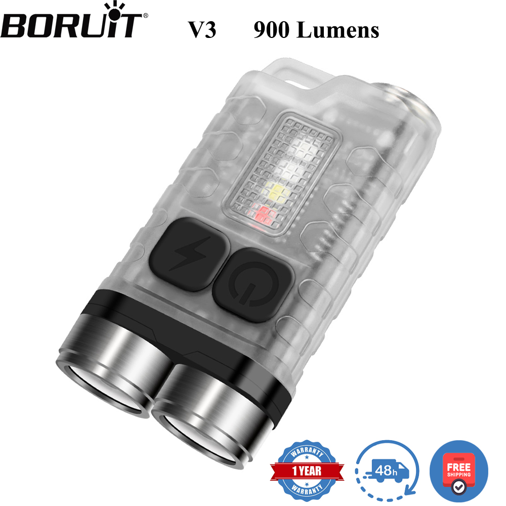 Linterna LED BORUiT V3, Portát - Fishing Kit Compact reseña y precio