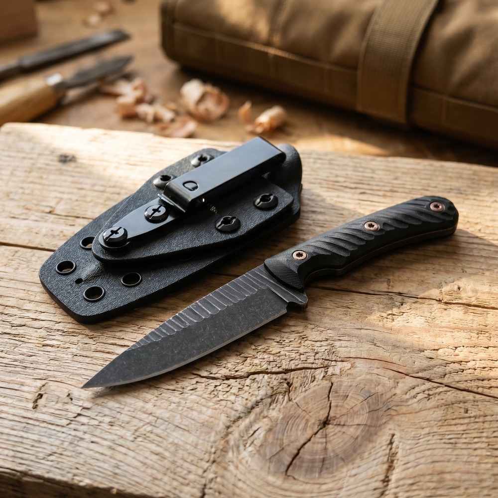 Cuchillo Bushcraft de Espiga C - Bushcraft Knife Fixed reseña y precio