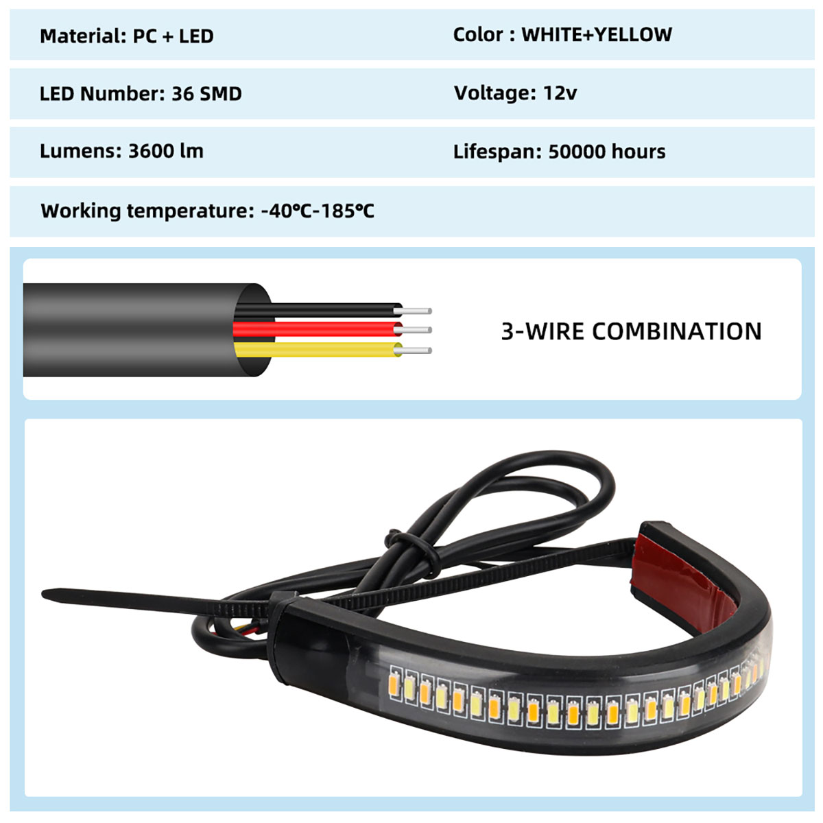 Luz LED de señal de giro para  - Sos Light Strobe reseña y precio