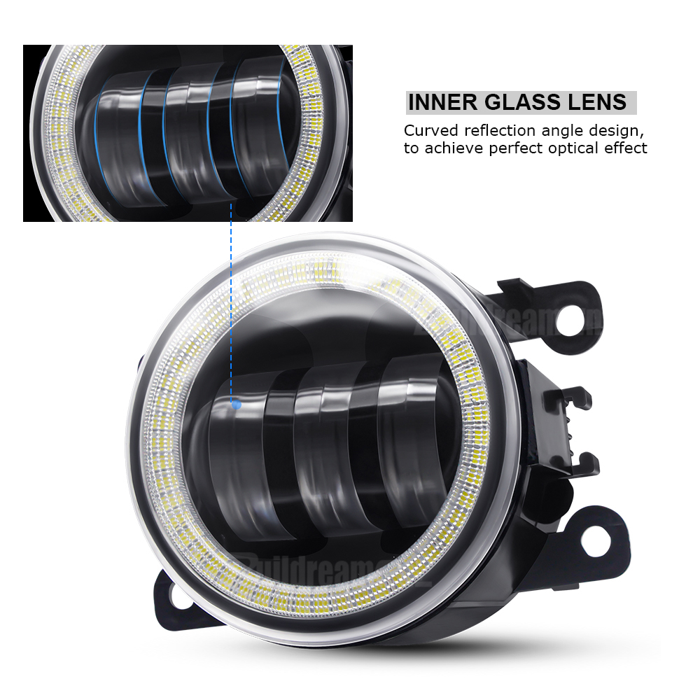 Luz antiniebla de ojo de Ángel - Compass Lensatic reseña y precio