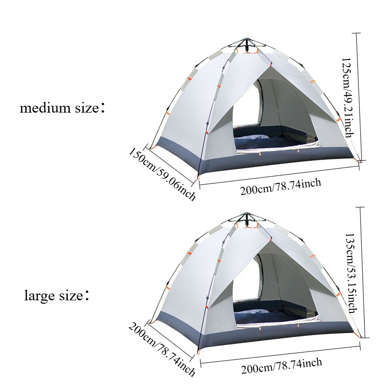 Carpa de camping automática, i - Emergency Mylar Tent reseña y precio