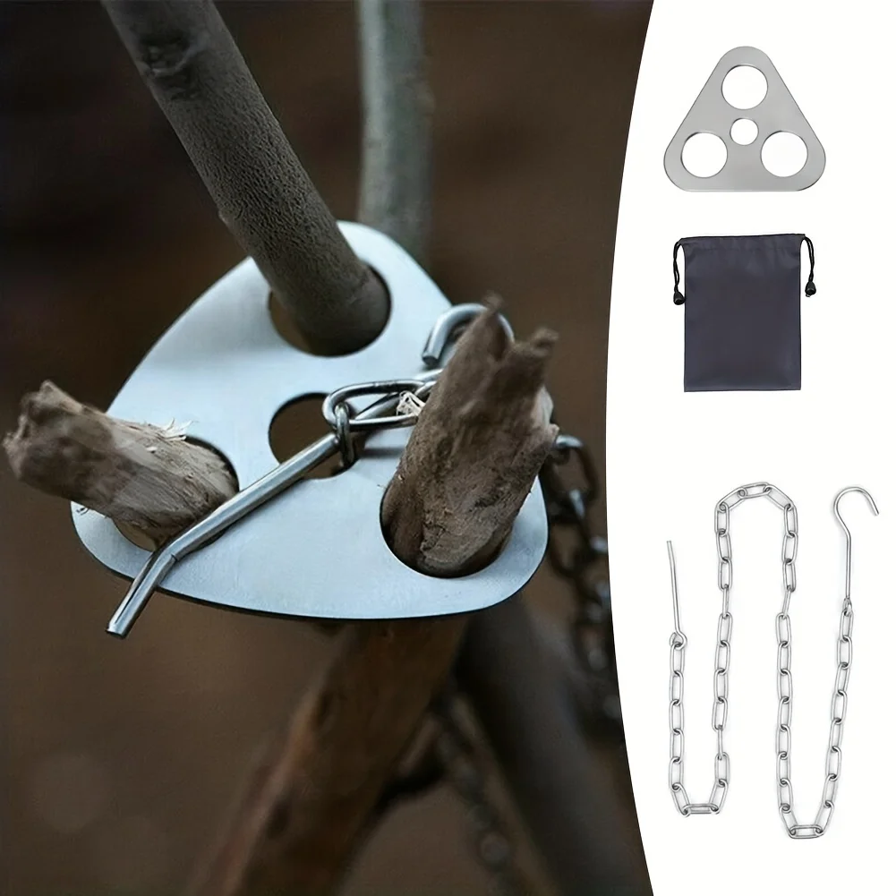 Trípode para barbacoa al aire  - Fire Starting Kit reseña y precio