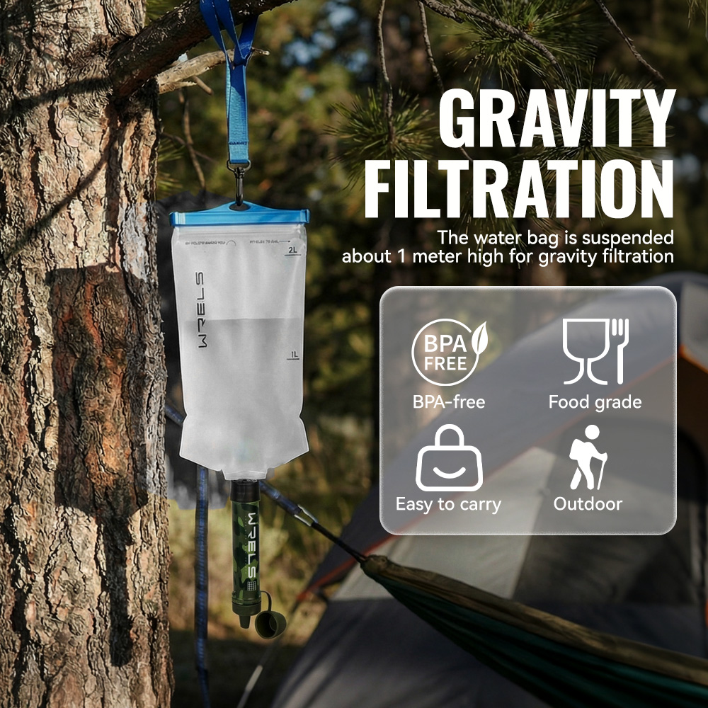 Sistema de Filtración de Agua  - Water Purification Straw reseña y precio